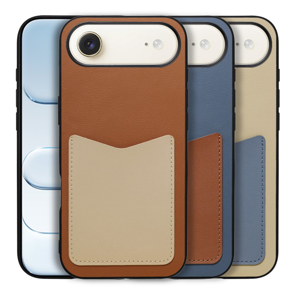 [ LOOF PASS-SHELL (LEATHER Ver.) ] iPhone Air iPhone Air アイフォン エア iPhoneAir スマホケース 背面 ケース カバー ハードケース カード収納 カードホルダー ストラップホール [ iPhone Air 用 ]