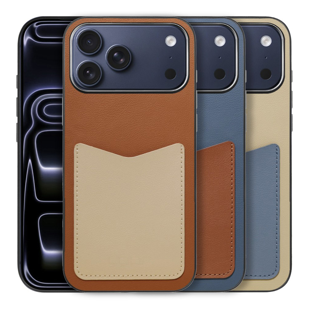 [ LOOF PASS-SHELL (LEATHER Ver.) ] iPhone 17 Pro Max iPhone17 Pro Max アイフォン17 プロ マックス スマホケース 背面 ケース カバー ハードケース カード収納 カードホルダー ストラップホール [ iPhone 17 Pro Max 用 ]