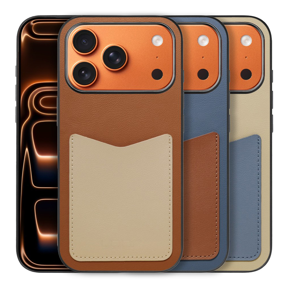 [ LOOF PASS-SHELL (LEATHER Ver.) ] iPhone 17 Pro iPhone17 Pro アイフォン17 プロ スマホケース 背面 ケース カバー ハードケース カード収納 カードホルダー ストラップホール [ iPhone 17 Pro 用 ]