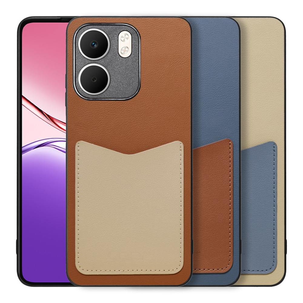 [ LOOF PASS-SHELL (LEATHER Ver.) ] OPPO A5x オッポ スマホケース 背面 ケース カバー ハードケース カード収納 カードホルダー ストラップホール [ OPPO A5x ]