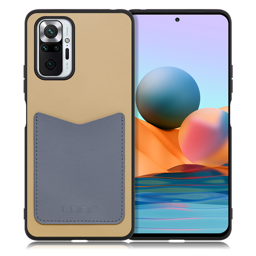 [LOOF PASS-SHELL (LEATHER Ver.)] Xiaomi Redmi Note 10 Pro redminote10pro note10pro redminote 10pro スマホケース 背面 ケース カバー ハードケース カード収納 カードホルダー ストラップホール [ Redmi Note 10 Pro ]