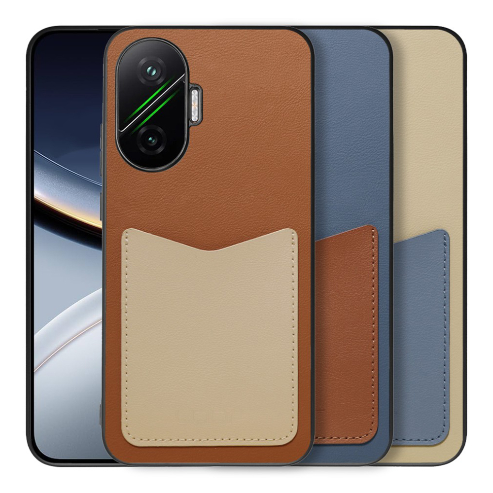 [ LOOF PASS-SHELL (LEATHER Ver.) ] POCO F7 Xiaomi シャオミ スマホケース 背面 ケース カバー ハードケース カード収納 カードホルダー ストラップホール [ POCO F7 ]