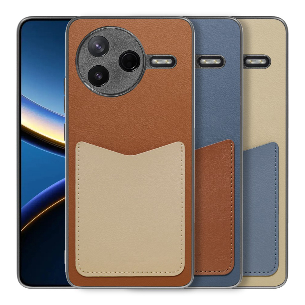 [ LOOF PASS-SHELL (LEATHER Ver.) ] POCO F7 Pro Xiaomi シャオミ スマホケース 背面 ケース カバー ハードケース カード収納 カードホルダー ストラップホール [ POCO F7 Pro ]