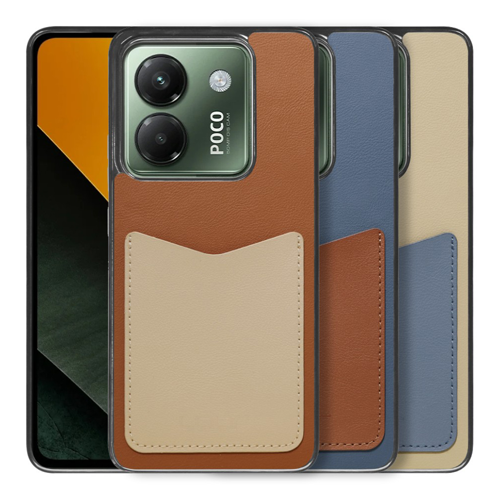 [ LOOF PASS-SHELL (LEATHER Ver.) ] POCO M7 Pro 5G Xiaomi シャオミ スマホケース 背面 ケース カバー ハードケース カード収納 カードホルダー ストラップホール [ POCO M7 Pro 5G ]