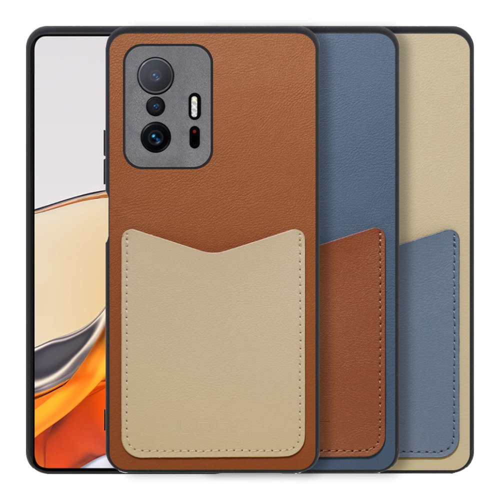 [LOOF PASS-SHELL (LEATHER Ver.)] Xiaomi 11T / 11T Pro xiaomi11t xiaomi11tpro 11tpro プロ スマホケース 背面 ケース カバー ハードケース カード収納 カードホルダー ストラップホール [ Xiaomi 11T / 11T Pro ]