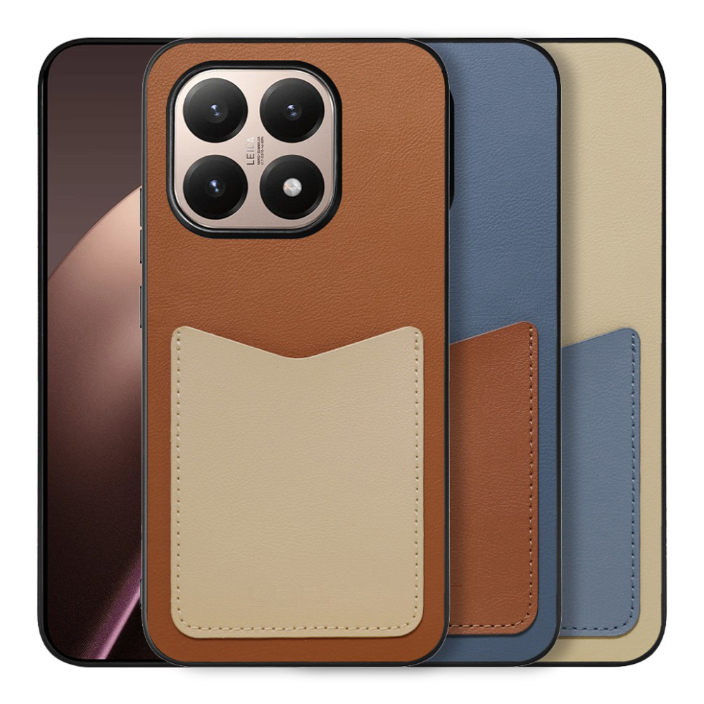 [ LOOF PASS-SHELL (LEATHER Ver.) ] Xiaomi 15T シャオミ 15T スマホケース 背面 ケース カバー ハードケース カード収納 カードホルダー ストラップホール [ Xiaomi 15T ]