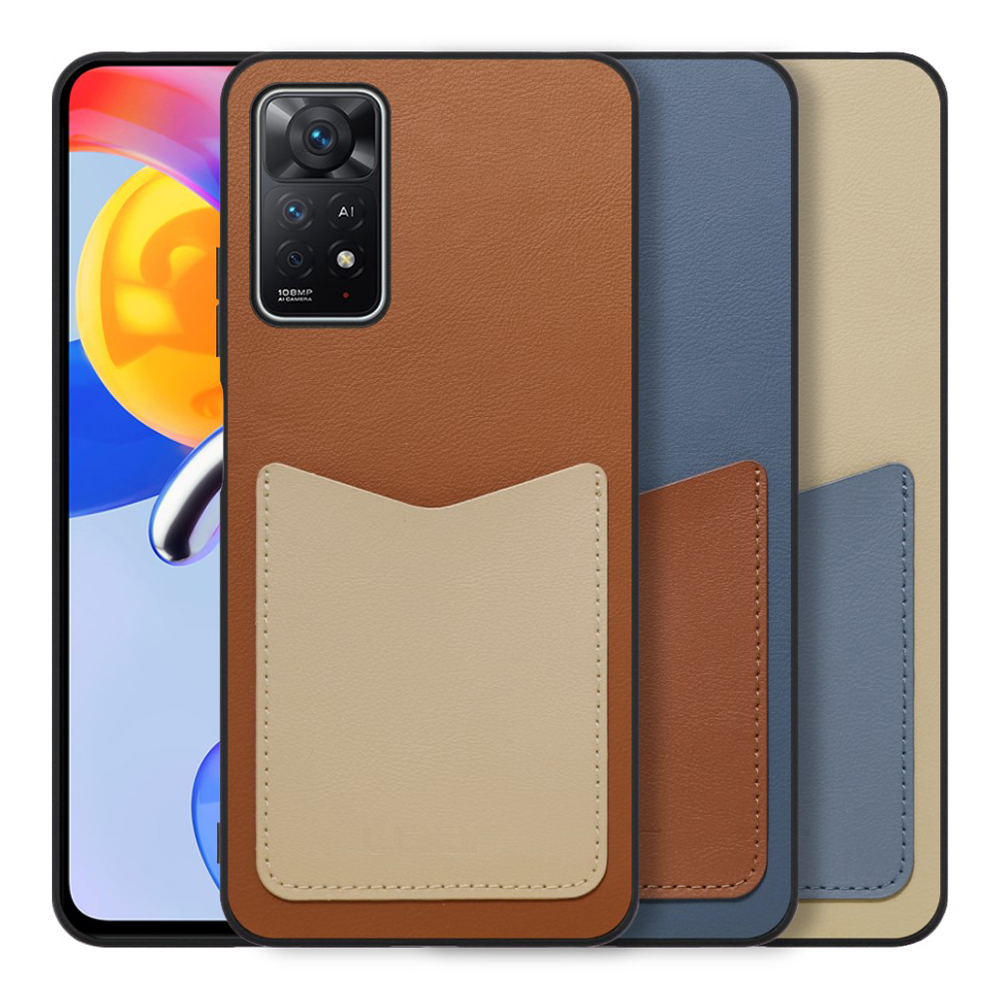 [LOOF PASS-SHELL (LEATHER Ver.)] Xiaomi Redmi Note 11 Pro 5G redminote11pro5g note11pro 11pro スマホケース 背面 ケース カバー ハードケース カード収納 カードホルダー ストラップホール [ Redmi Note 11 Pro 5G ]