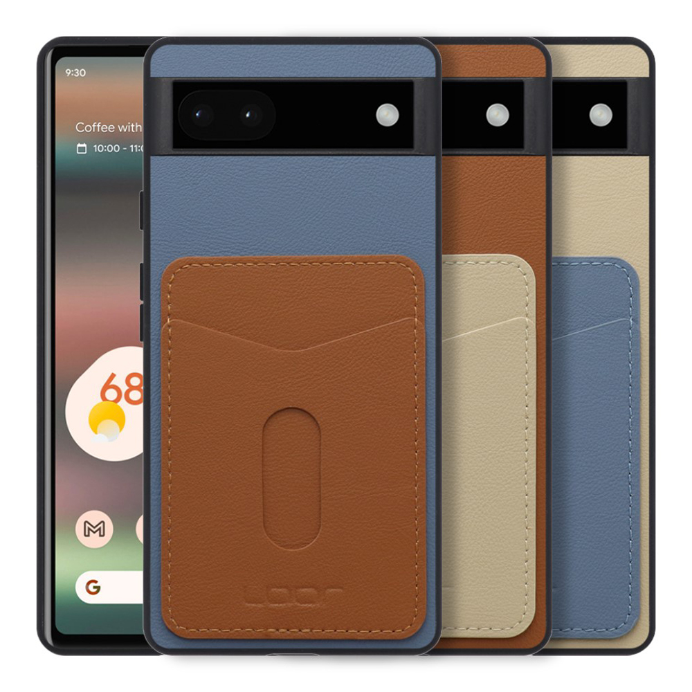 [ LOOF PASS-SHELL (LEATHER Ver.) スライド ] Google Pixel 6a googlepixel6a pixel6a スマホケース 背面 ケース カバー ハードケース カード収納 カードホルダー ストラップホール [ Google Pixel 6a ]