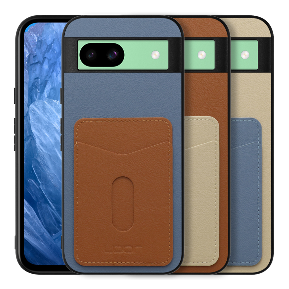 [ LOOF PASS-SHELL (LEATHER Ver.) スライド ] Google Pixel 8a  スマホケース 背面 ケース カバー ハードケース カード収納 カードホルダー ストラップホール [ Google Pixel 8a ]