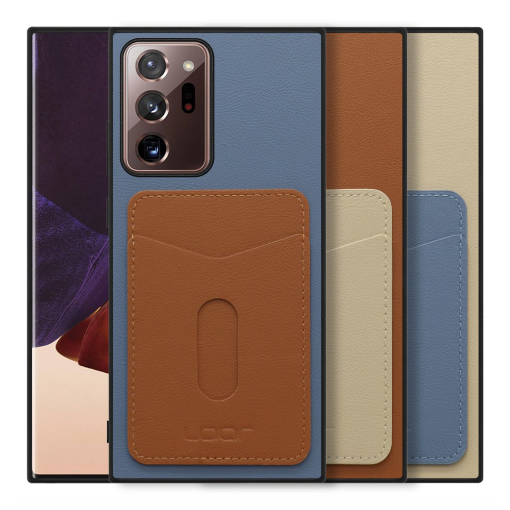 [ LOOF PASS-SHELL (LEATHER Ver.) スライド ] Galaxy Note 20 Ultra 5G note20ultra5g note20 スマホケース 背面 ケース カバー ハードケース カード収納 カードホルダー ストラップホール [ Galaxy Note20 Ultra ]