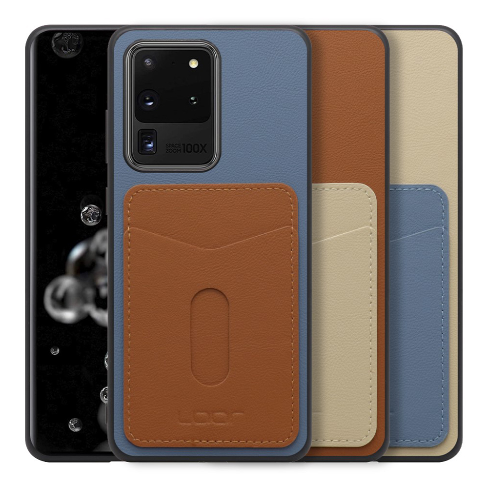 [ LOOF PASS-SHELL (LEATHER Ver.) スライド ] Galaxy S20 Ultra s20ultra スマホケース 背面 ケース カバー ハードケース カード収納 カードホルダー ストラップホール [ Galaxy S20 Ultra 5G ]