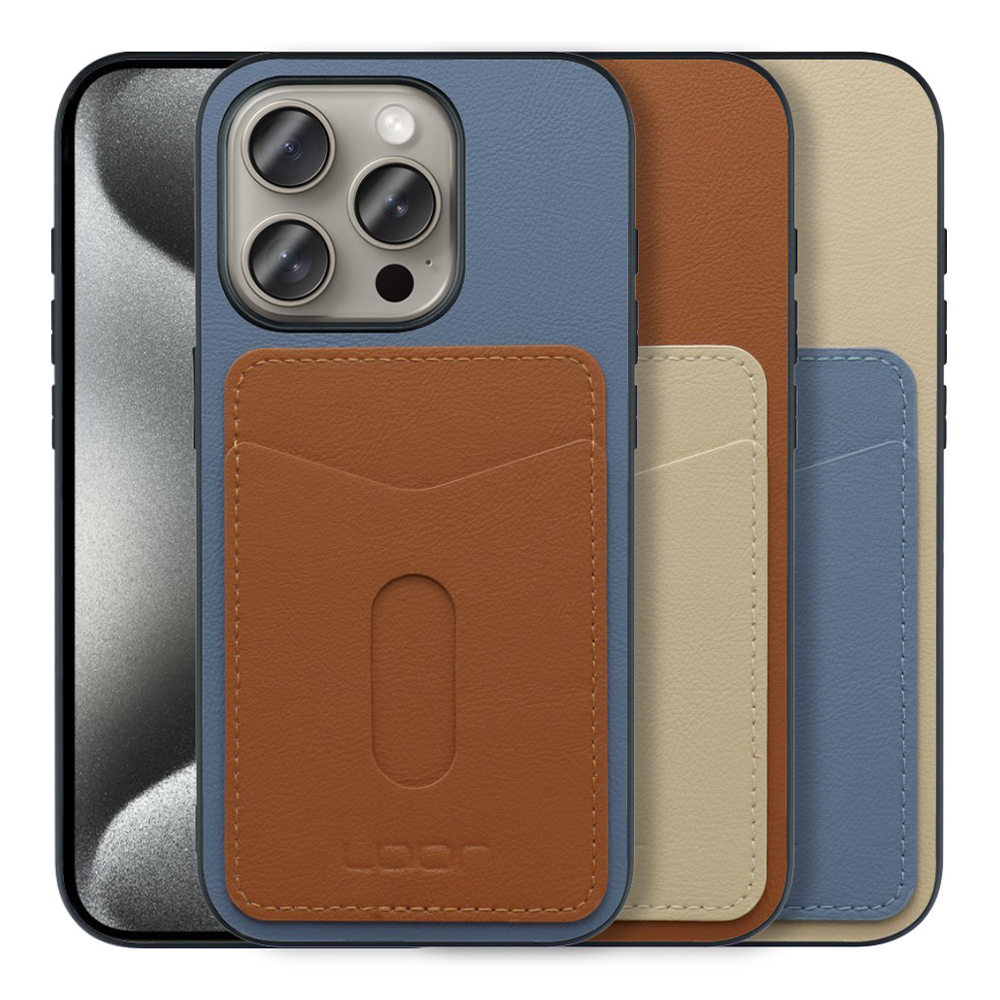 [ LOOF PASS-SHELL (LEATHER Ver.) スライド ] iPhone 15 Pro iPhone15 Pro アイフォン15 プロ iPhone 15 Pro 15Pro アイフォン 15 スマホケース 背面 ケース カバー ハードケース カード収納 カードホルダー ストラップホール [ iPhone 15 Pro ]