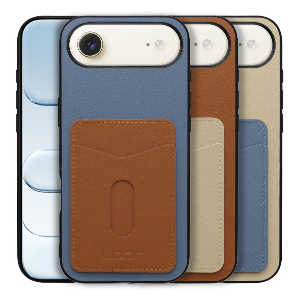 [ LOOF PASS-SHELL (LEATHER Ver.) スライド ] iPhone Air iPhone Air アイフォン エア iPhoneAir スマホケース 背面 ケース カバー ハードケース カード収納 カードホルダー ストラップホール [ iPhone Air 用 ]