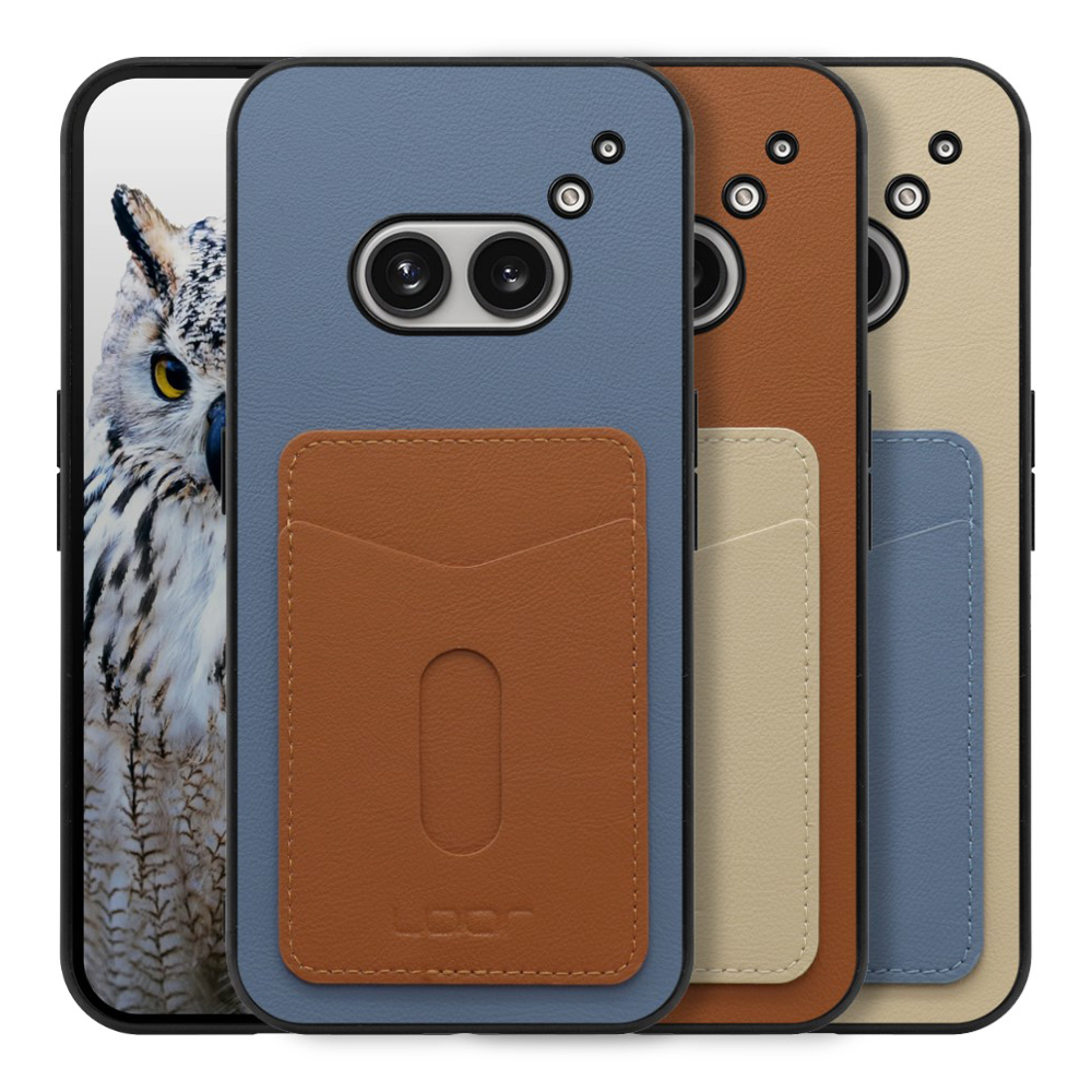 [ LOOF PASS-SHELL (LEATHER Ver.) スライド ] Nothing Phone (2a)  スマホケース 背面 ケース カバー ハードケース カード収納 カードホルダー ストラップホール [ Nothing Phone (2a) ]