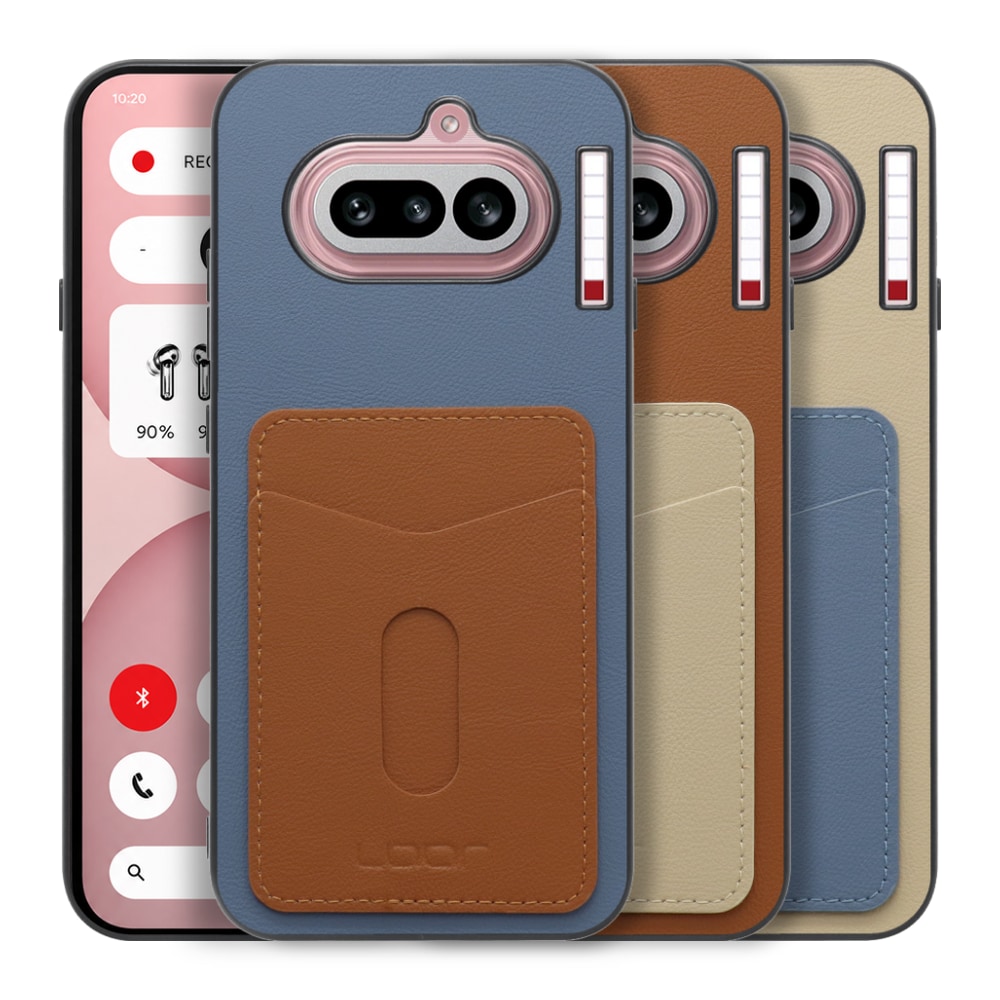 [ LOOF PASS-SHELL (LEATHER Ver.) スライド ] Nothing Phone (4a) A069 スマホケース 背面 ケース カバー ハードケース カード収納 カードホルダー ストラップホール [ Nothing Phone (4a) ]