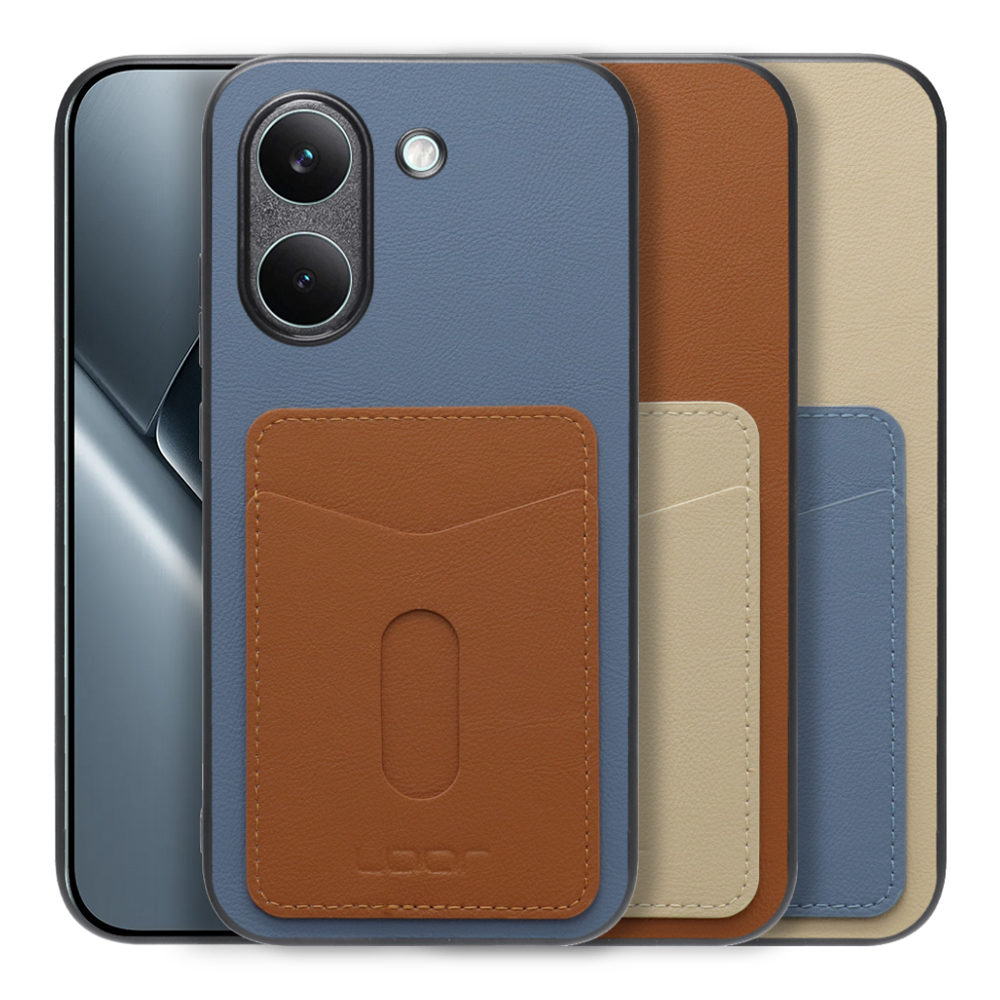 [ LOOF PASS-SHELL (LEATHER Ver.) スライド ] POCO X8 Pro Xiaomi シャオミ スマホケース 背面 ケース カバー ハードケース カード収納 カードホルダー ストラップホール [ POCO X8 Pro ]