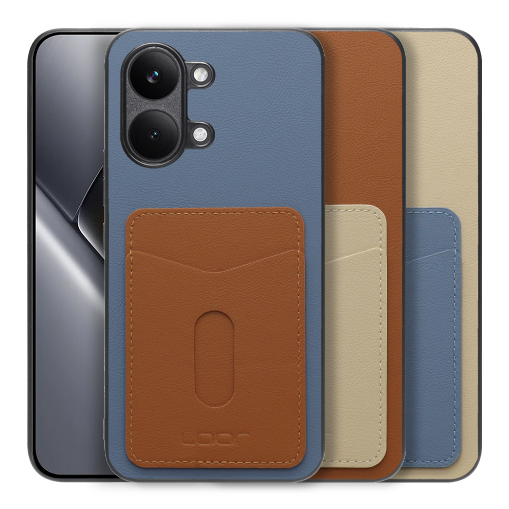 [ LOOF PASS-SHELL (LEATHER Ver.) スライド ] POCO X8 Pro Max Xiaomi シャオミ スマホケース 背面 ケース カバー ハードケース カード収納 カードホルダー ストラップホール [ POCO X8 Pro Max ]