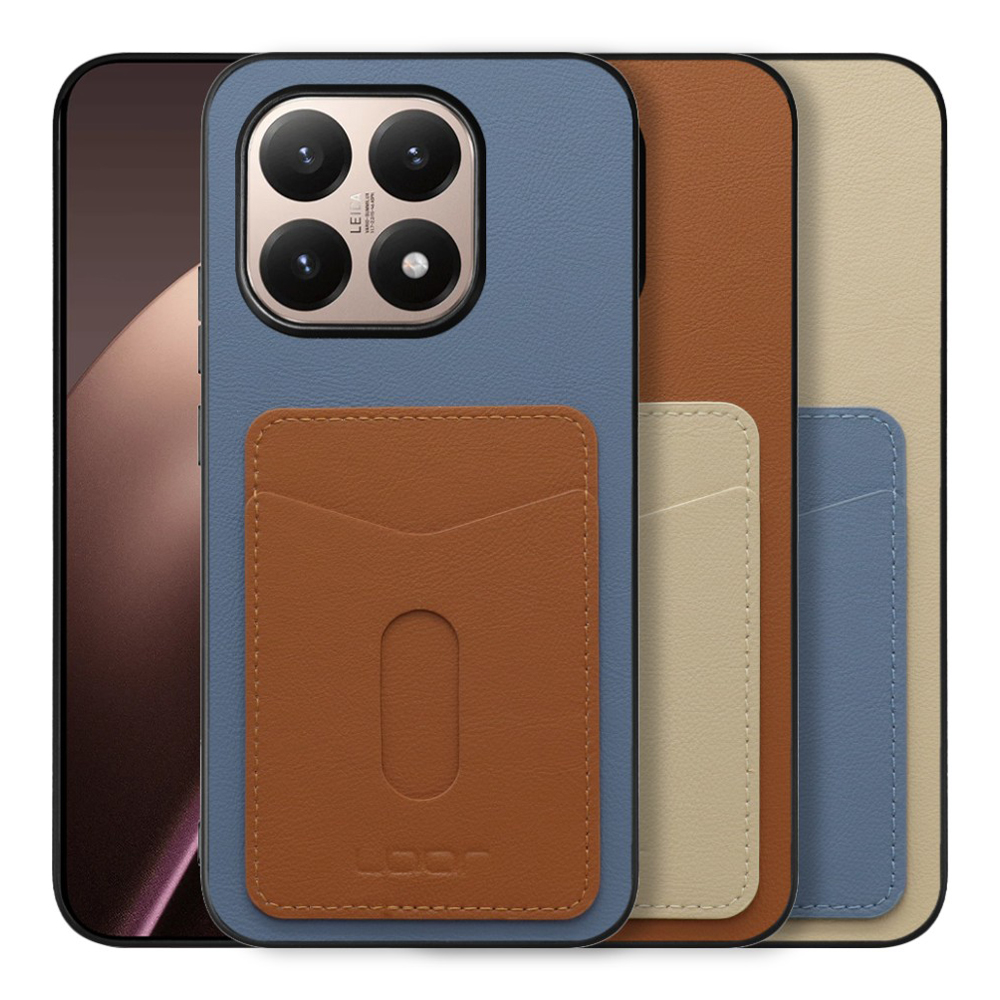 [ LOOF PASS-SHELL (LEATHER Ver.) スライド ] Xiaomi 15T シャオミ 15T スマホケース 背面 ケース カバー ハードケース カード収納 カードホルダー ストラップホール [ Xiaomi 15T ]