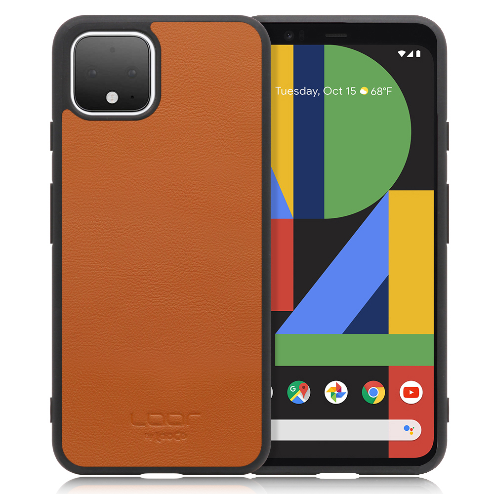 [ LOOF BASIC-SHELL ] Google Pixel 4 googlepixel pixel4xl ピクセル4 ケース カバー スマホケース 本革 レザー シンプル ストラップホール [ Google Pixel 4 ]