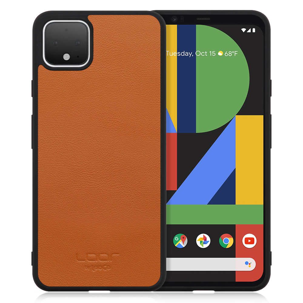 [ LOOF BASIC-SHELL ] Google Pixel 4 XL googlepixel pixel4xl ピクセル4XL ケース カバー スマホケース 本革 レザー シンプル ストラップホール [ Google Pixel 4 XL ]