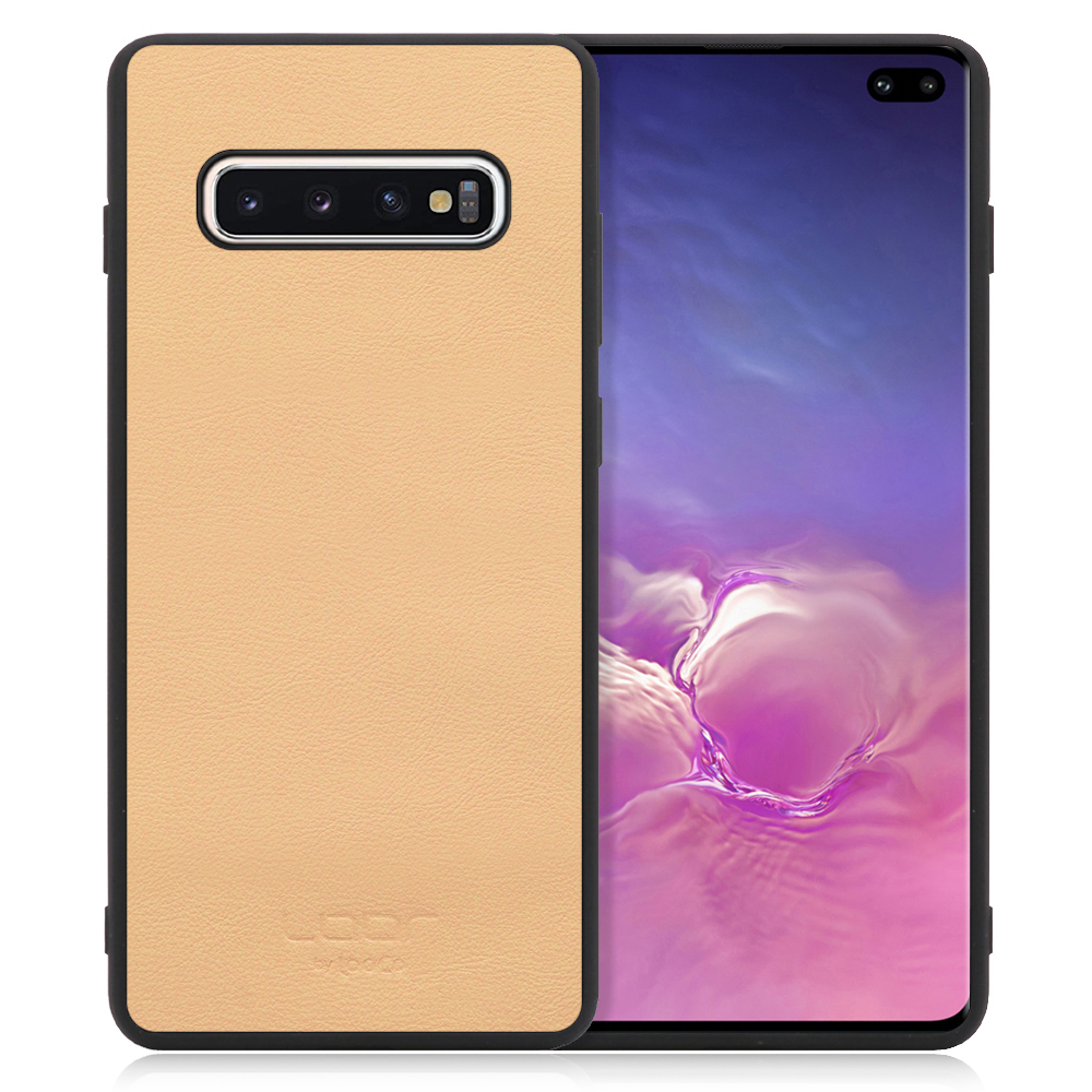 [ LOOF BASIC-SHELL ] Galaxy S10+ / SC-04L / SCV42 s10plus s10 plus ケース カバー スマホケース 本革 レザー シンプル ストラップホール [ Galaxy S10+ ]