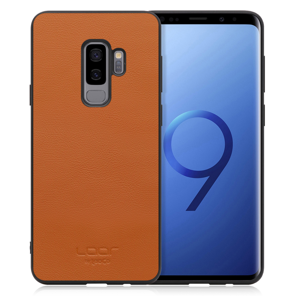 [ LOOF BASIC-SHELL ] Galaxy S9+ / SC-03K / SCV39 s9plus s9 Plus ケース カバー スマホケース 本革 レザー シンプル ストラップホール [ Galaxy S9+ ]