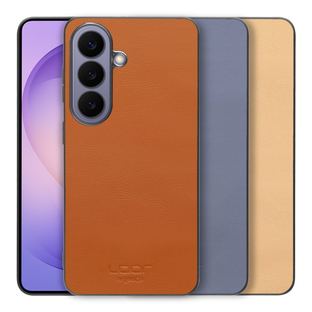 [ LOOF BASIC-SHELL ] Galaxy S26 Samsung SC-51G ケース カバー スマホケース 本革 レザー シンプル ストラップホール [ Galaxy S26 ]