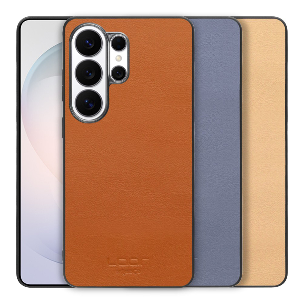 [ LOOF BASIC-SHELL ] Galaxy S26 Ultra Samsung SC-53G ケース カバー スマホケース 本革 レザー シンプル ストラップホール [ Galaxy S26 Ultra ]