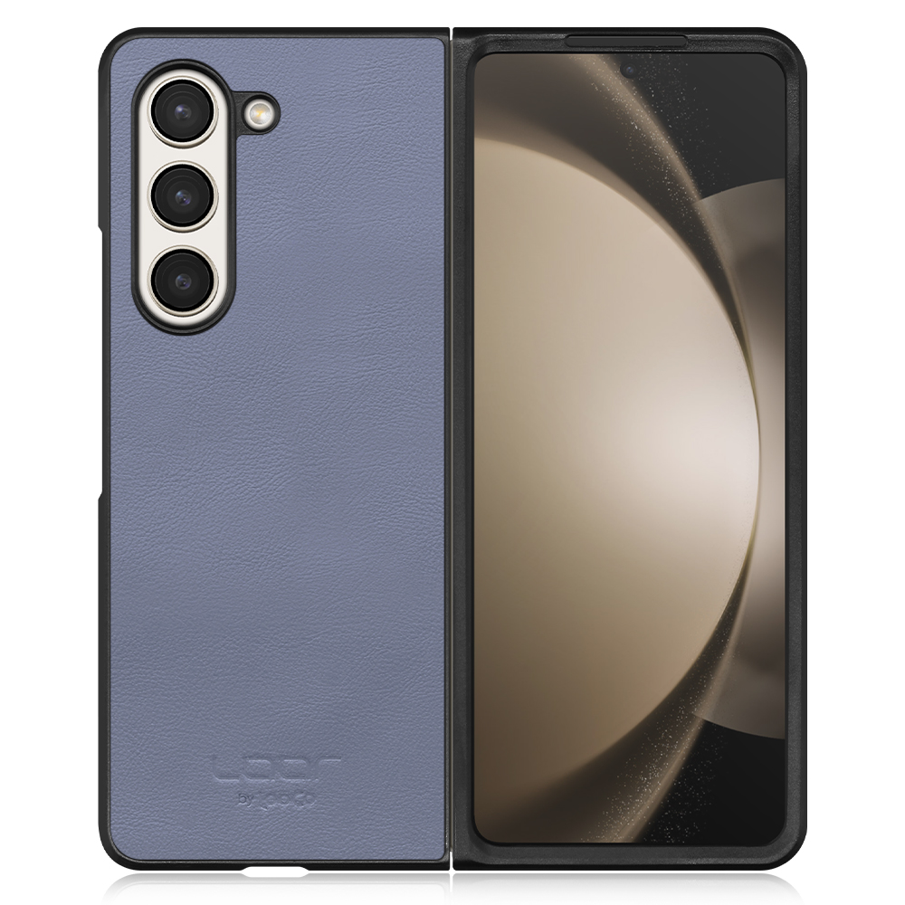 [ LOOF BASIC-SHELL ] Galaxy Z Fold5 zfold5 ケース カバー スマホケース 本革 レザー シンプル  [ Galaxy Z Fold5 ]