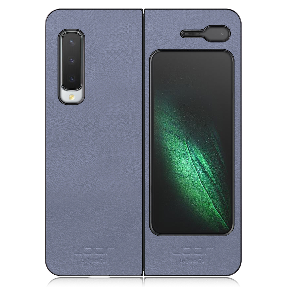 [ LOOF BASIC-SHELL ] Galaxy Fold SCV44  ケース カバー スマホケース 本革 レザー シンプル  [ Galaxy Fold ]
