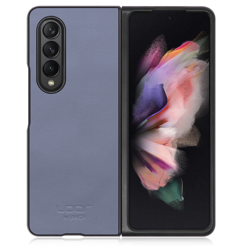[ LOOF BASIC-SHELL ] Galaxy Z Fold3 5G / SC-55B / SCG11 zfold35g zfold3 ケース カバー スマホケース 本革 レザー シンプル  [ Galaxy Z Fold3 5G   ]