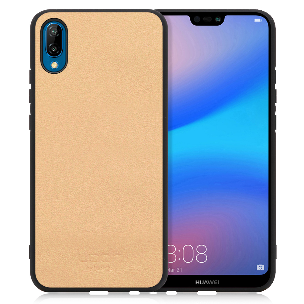 [ LOOF BASIC-SHELL ] HUAWEI P20 lite p20lite ケース カバー スマホケース 本革 レザー シンプル  ストラップホール [ HUAWEI P20 lite ]