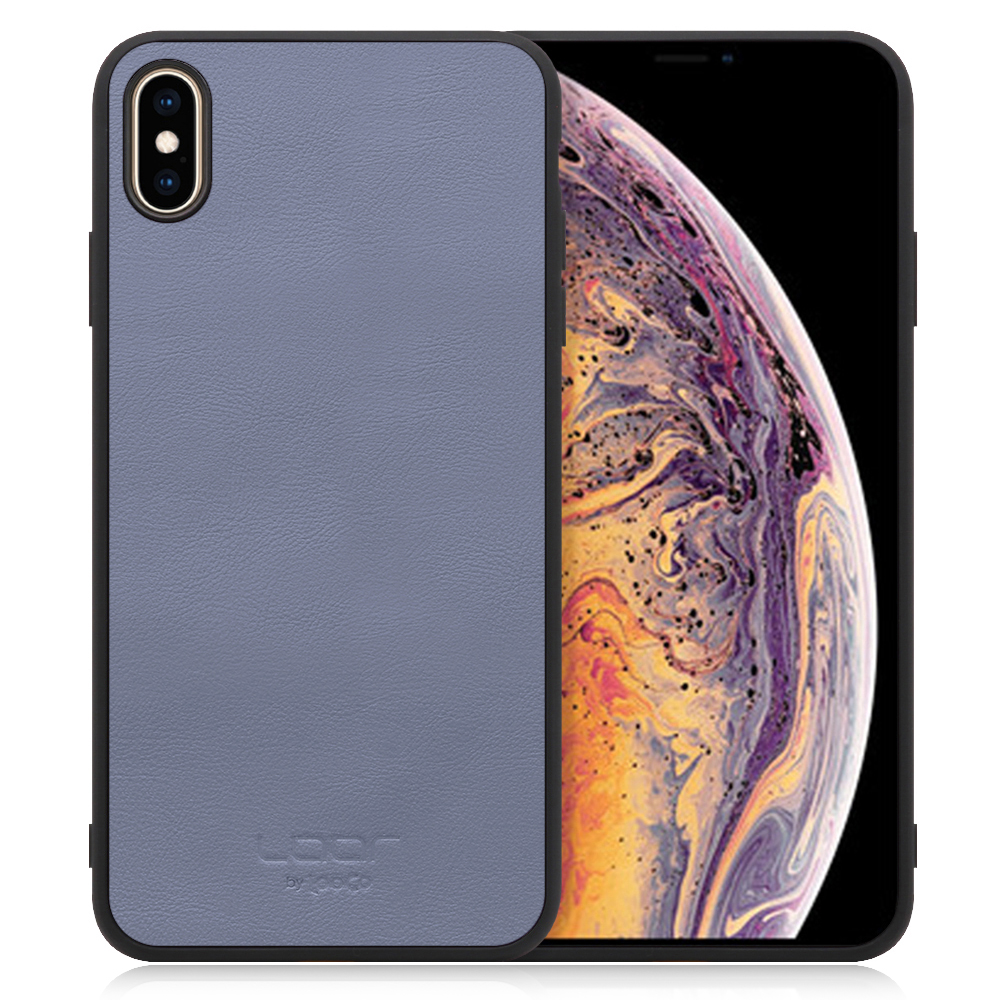 [ LOOF BASIC-SHELL ] iPhone XS Max iPhonexsmax xsmax ケース カバー スマホケース 本革 レザー シンプル ストラップホール [ iPhone XS Max ]