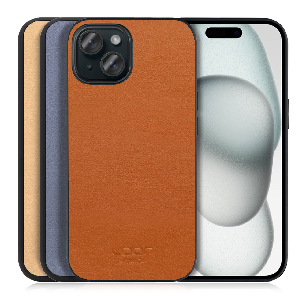 [ LOOF BASIC-SHELL ] iPhone 15 iPhone15 アイフォン15 iPhone 15 アイフォン 15 ケース カバー スマホケース 本革 レザー シンプル ストラップホール [ iPhone 15 ]