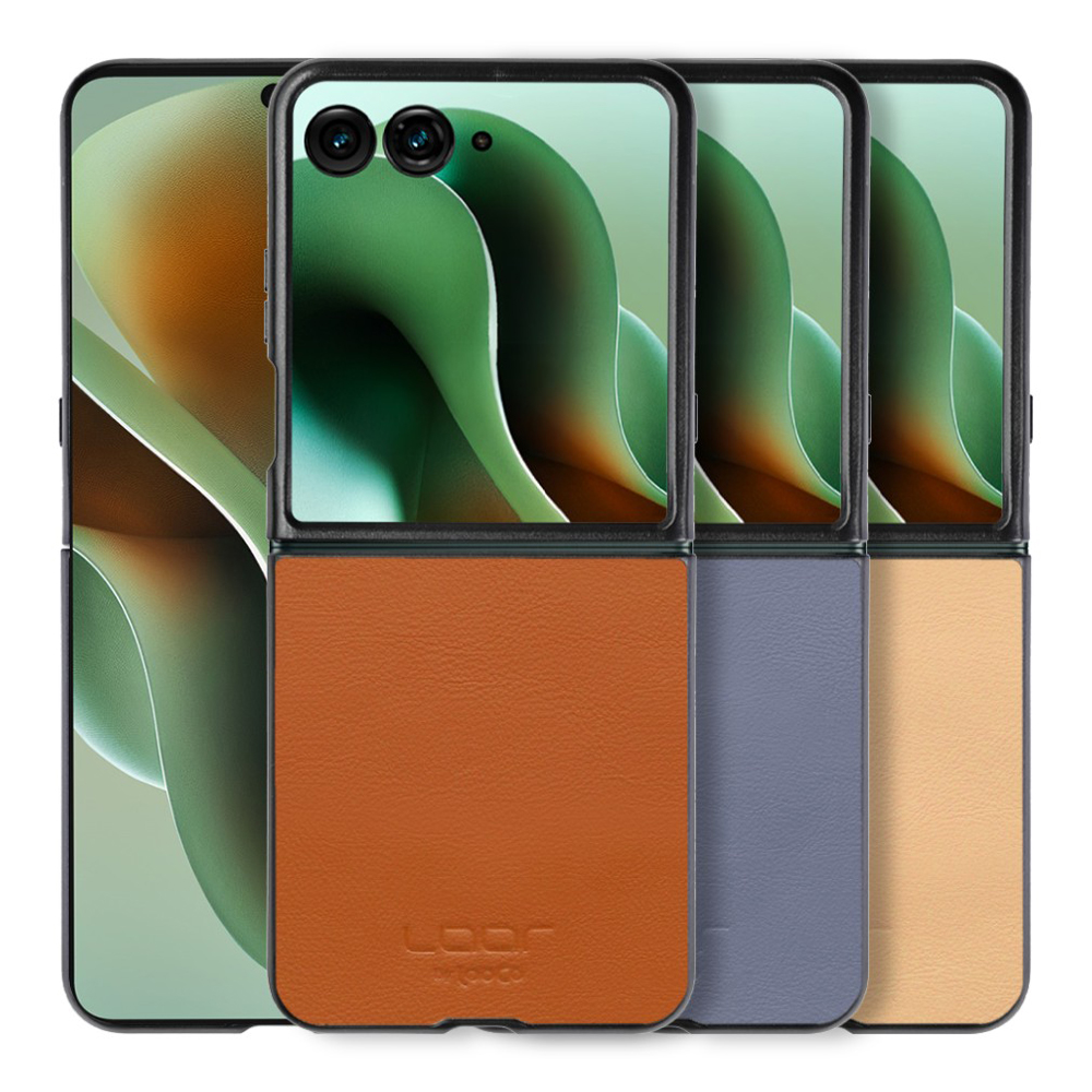 [ LOOF BASIC-SHELL ] motorola razr 60 ultra razr60ultra razr60 ウルトラ レーザー ケース カバー スマホケース 本革 レザー シンプル ストラップホール [ motorola razr 60 ultra ]