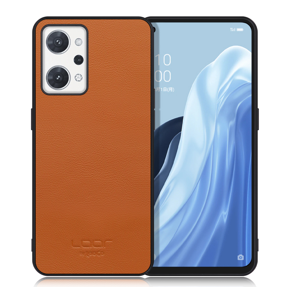 [ LOOF BASIC-SHELL ] OPPO Reno7 A / Reno9 A OPG04 / CPH2523 reno7a reno 7a reno9a reno 9a ケース カバー スマホケース 本革 レザー シンプル ストラップホール [ OPPO Reno7 A / Reno9 A ]