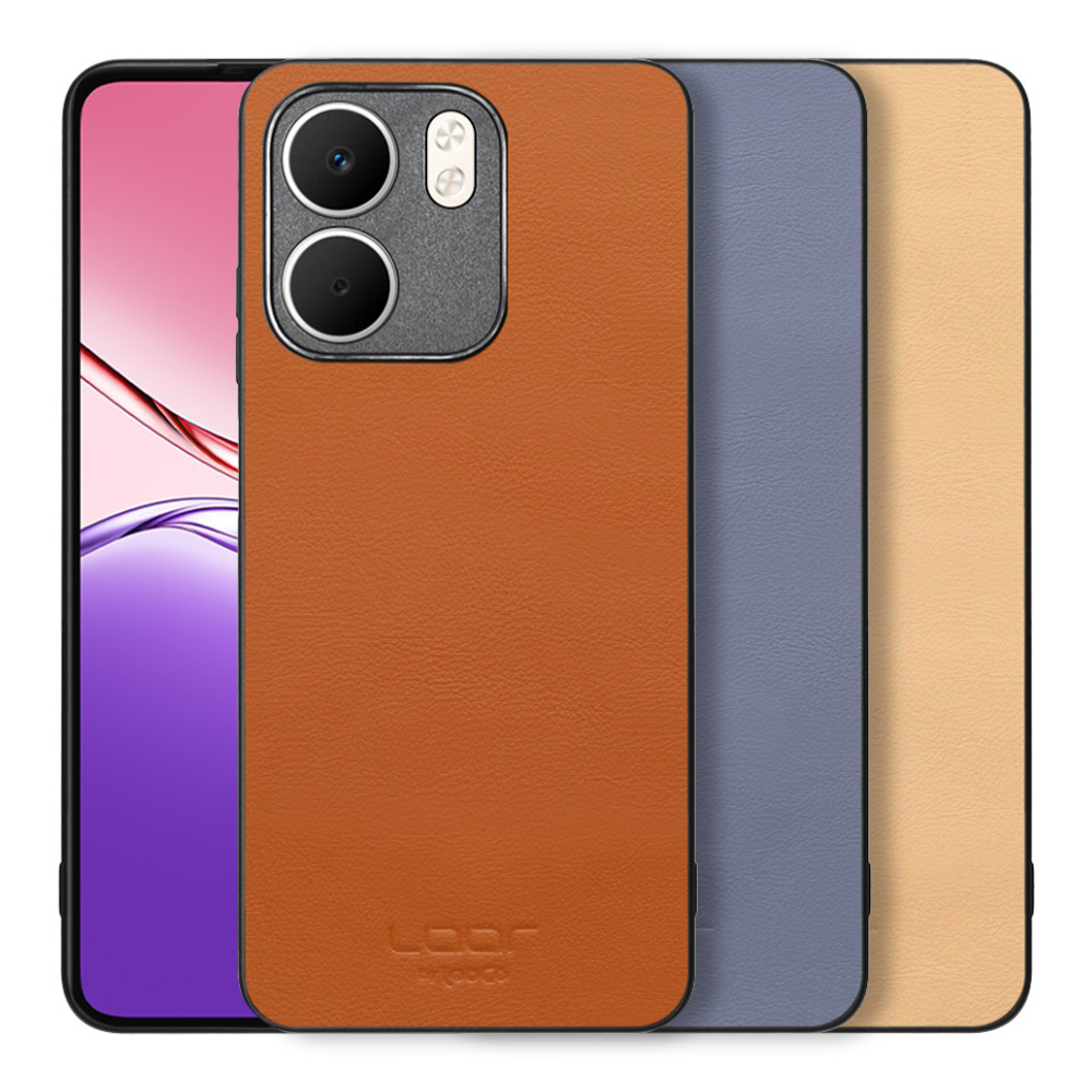 [ LOOF BASIC-SHELL ] OPPO A5x オッポ ケース カバー スマホケース 本革 レザー シンプル ストラップホール [ OPPO A5x 用 ]