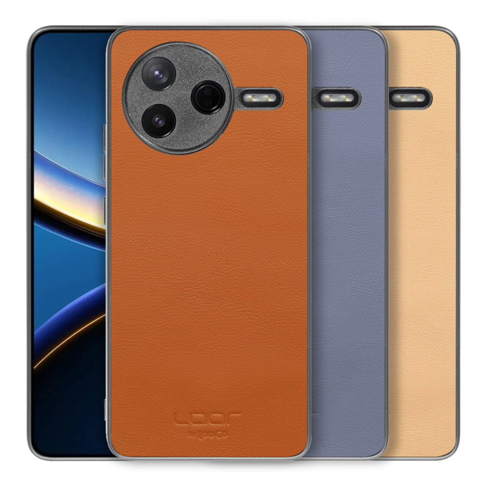 [ LOOF BASIC-SHELL ] POCO F7 Pro Xiaomi シャオミ ケース カバー スマホケース 本革 レザー シンプル ストラップホール [ POCO F7 Pro ]