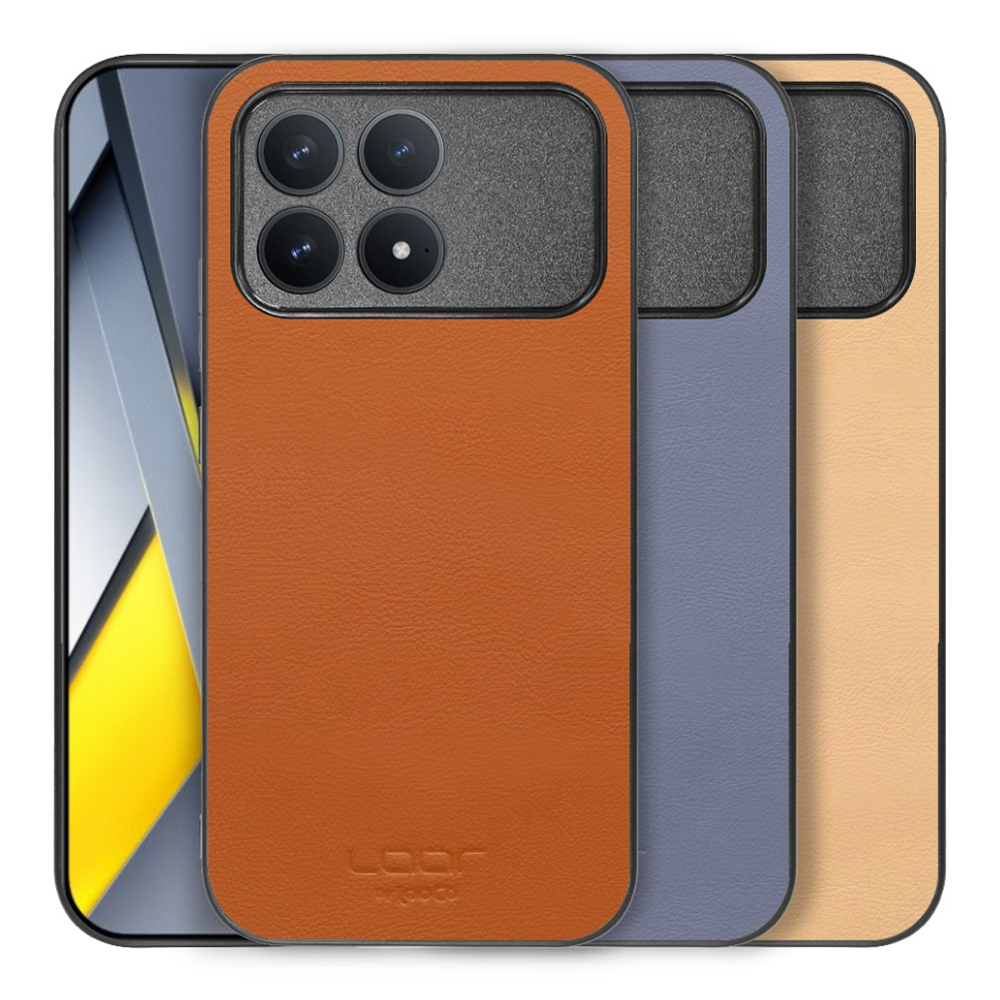 [ LOOF BASIC-SHELL ] POCO F8 Pro Xiaomi ケース カバー スマホケース 本革 レザー シンプル ストラップホール [ POCO F8 Pro ]