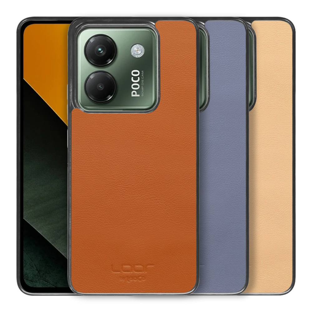 [ LOOF BASIC-SHELL ] POCO M7 Pro 5G Xiaomi シャオミ ケース カバー スマホケース 本革 レザー シンプル ストラップホール [ POCO M7 Pro 5G ]