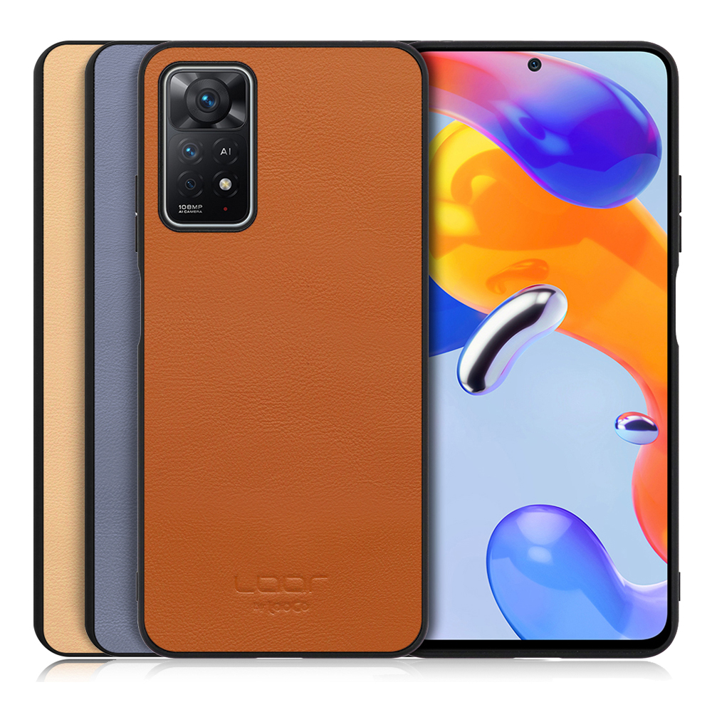 [ LOOF BASIC-SHELL ] Xiaomi Redmi Note 11 Pro 5G redminote11pro5g note11pro 11pro ケース カバー スマホケース 本革 レザー シンプル ストラップホール [ Redmi Note 11 Pro 5G ]