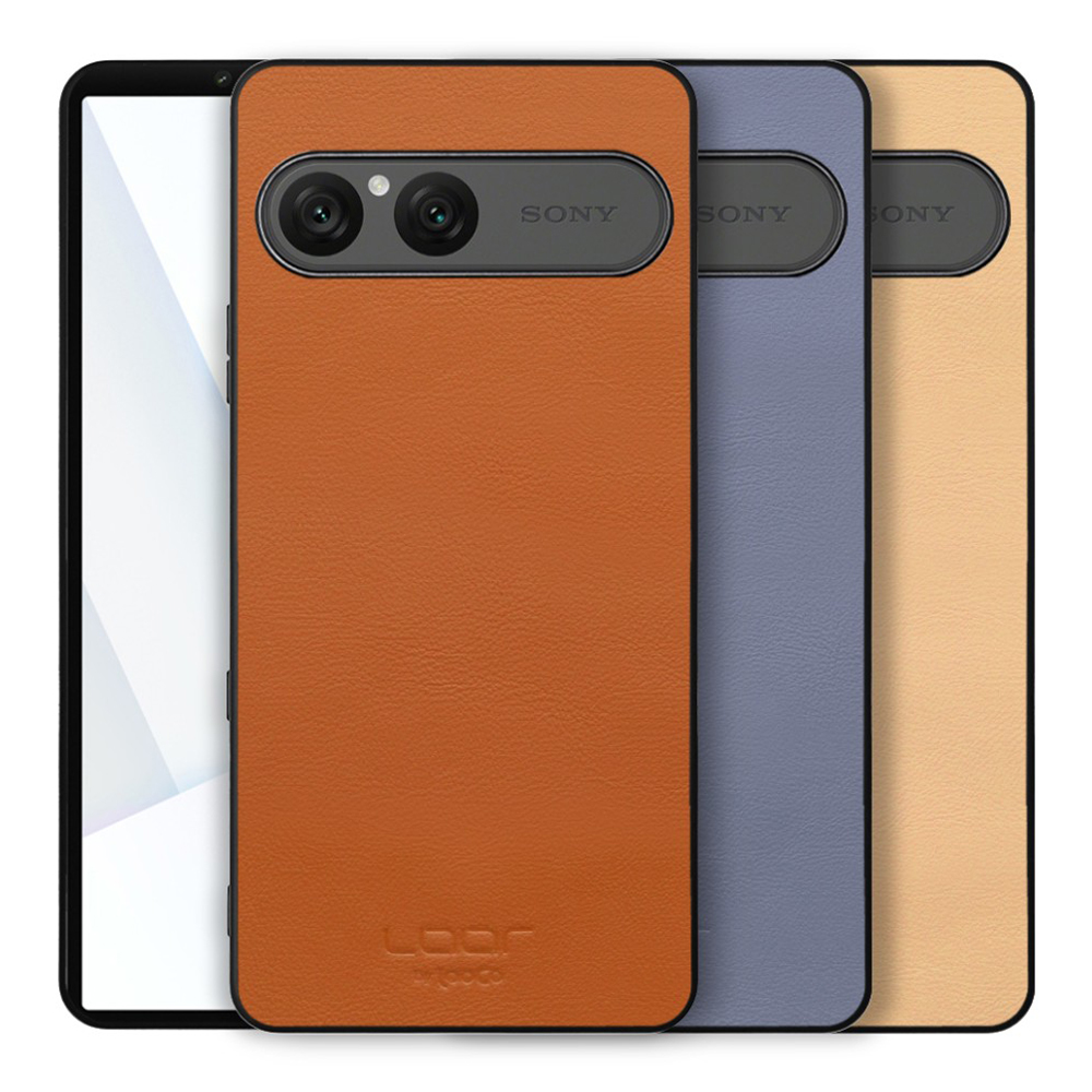 [ LOOF BASIC-SHELL ] Xperia 10 VII エクスペリア XQ-FE44 ケース カバー スマホケース 本革 レザー シンプル ストラップホール [ Xperia 10 VII 用 ]