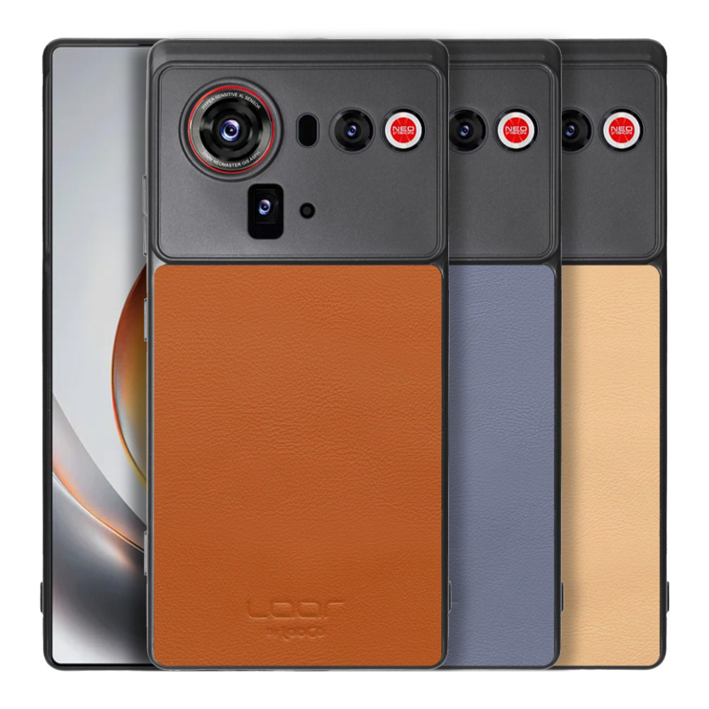 [ LOOF BASIC-SHELL ] nubia Z80 Ultra NX741J ケース カバー スマホケース 本革 レザー シンプル ストラップホール [ nubia Z80 Ultra ]