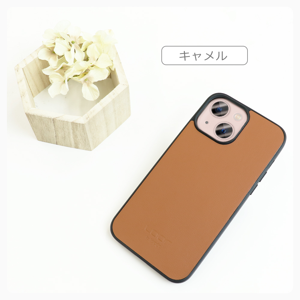 [ LOOF BASIC-SHELL MagSafe対応] iPhone 17 Pro iPhone17 Pro アイフォン17 プロ ケース カバー スマホケース 本革 レザー シンプル ストラップホール  MagSafe対応 [ iPhone 17 Pro 用 ]