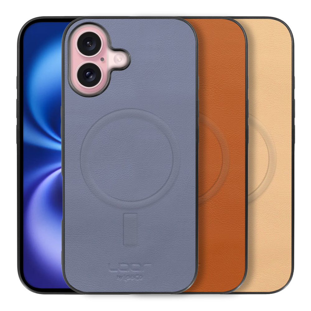 [ LOOF BASIC-SHELL MagSafe対応] iPhone 16 iPhone16 アイフォン16 iPhone 16 アイフォン 16 ケース カバー スマホケース 本革 レザー シンプル ストラップホール  MagSafe対応 [ iPhone 16 ]