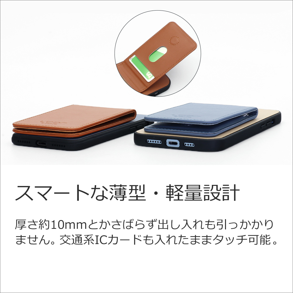 [ LOOF BASIC-SHELL SLIM CARD ] Xiaomi Redmi Note 10 Pro redminote10pro note10pro redminote 10pro ケース 背面 カード収納 カード入れ カードポケット カバー スマホケース 薄型 大容量 本革 [ Redmi Note 10 Pro ]