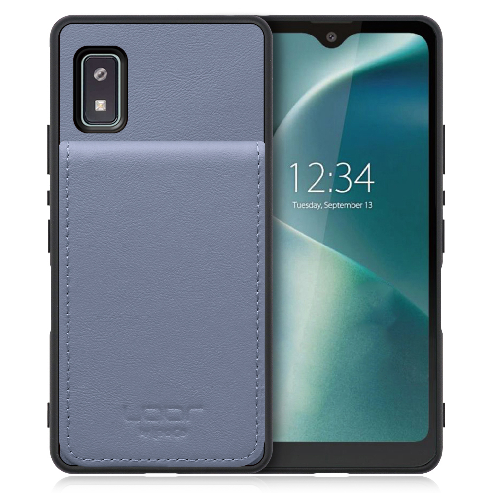 [ LOOF BASIC-SHELL SLIM CARD ] AQUOS wish2 / AQUOS wish  ケース 背面 カード収納 カード入れ カードポケット カバー スマホケース 薄型 大容量 本革 [ AQUOS wish/wish2 ]