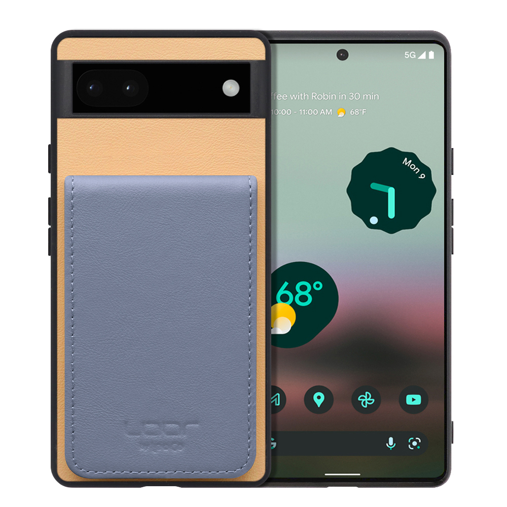 [ LOOF BASIC-SHELL SLIM CARD ] Google Pixel 6a googlepixel6a pixel6a ケース 背面 カード収納 カード入れ カードポケット カバー スマホケース 薄型 大容量 本革 [ Google Pixel 6a ]