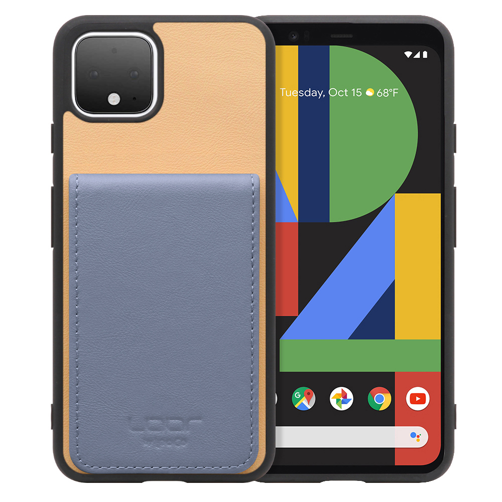 [ LOOF BASIC-SHELL SLIM CARD ] Google Pixel 4 googlepixel pixel4xl ピクセル4 ケース 背面 カード収納 カード入れ カードポケット カバー スマホケース 薄型 大容量 本革 [ Google Pixel 4 ]