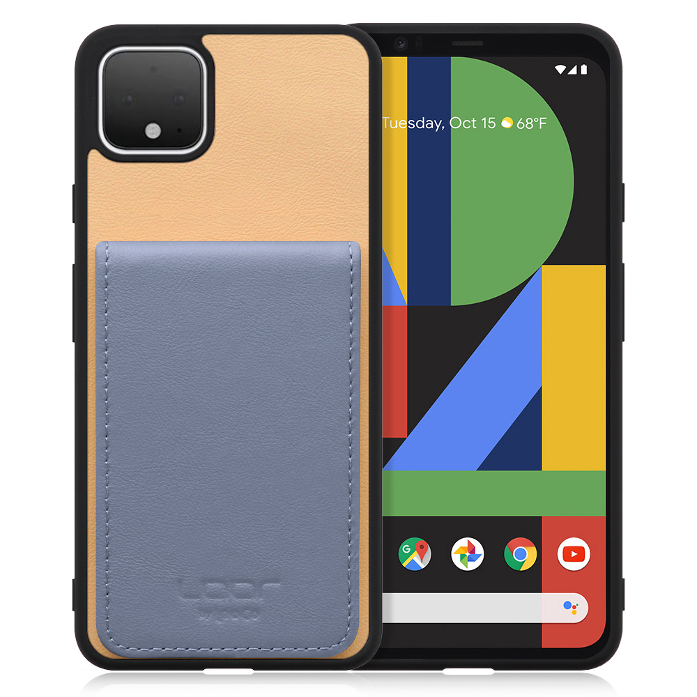 [ LOOF BASIC-SHELL SLIM CARD ] Google Pixel 4 XL googlepixel pixel4xl ピクセル4XL ケース 背面 カード収納 カード入れ カードポケット カバー スマホケース 薄型 大容量 本革 [ Google Pixel 4 XL ]